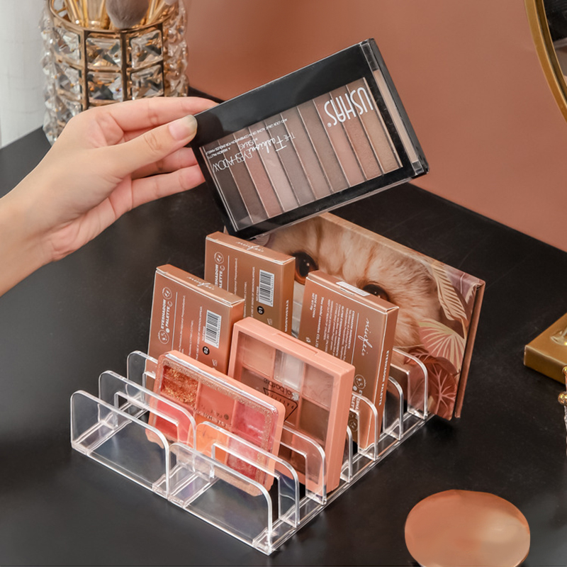 Transparent Eyeshadow Palette Organizer