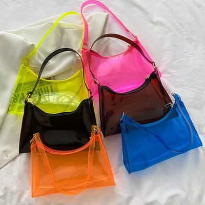 Transparent Fashion Jelly Handbag Transparent Fashion Jelly Handbag