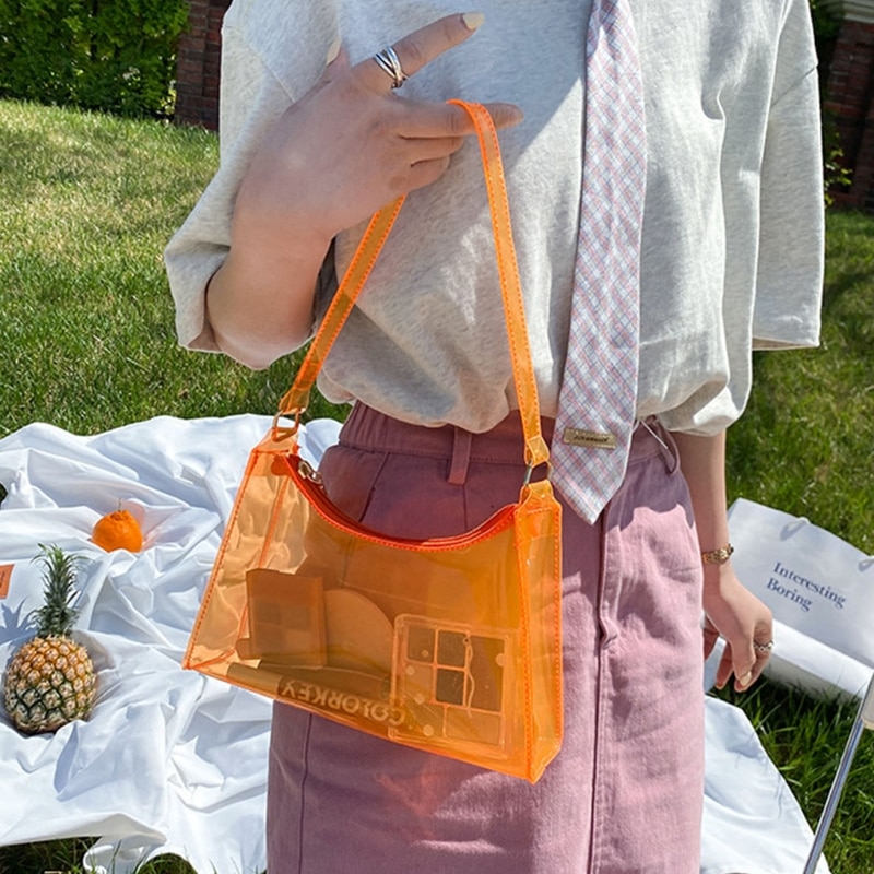 Transparent Fashion Jelly Handbag Transparent Fashion Jelly Handbag
