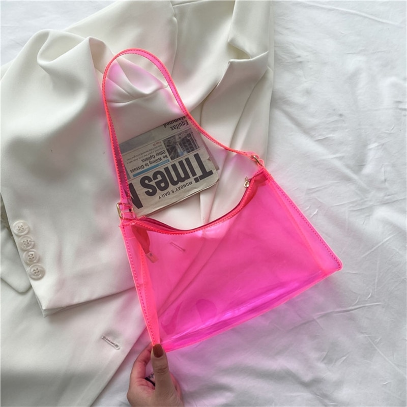 Transparent Fashion Jelly Handbag Transparent Fashion Jelly Handbag