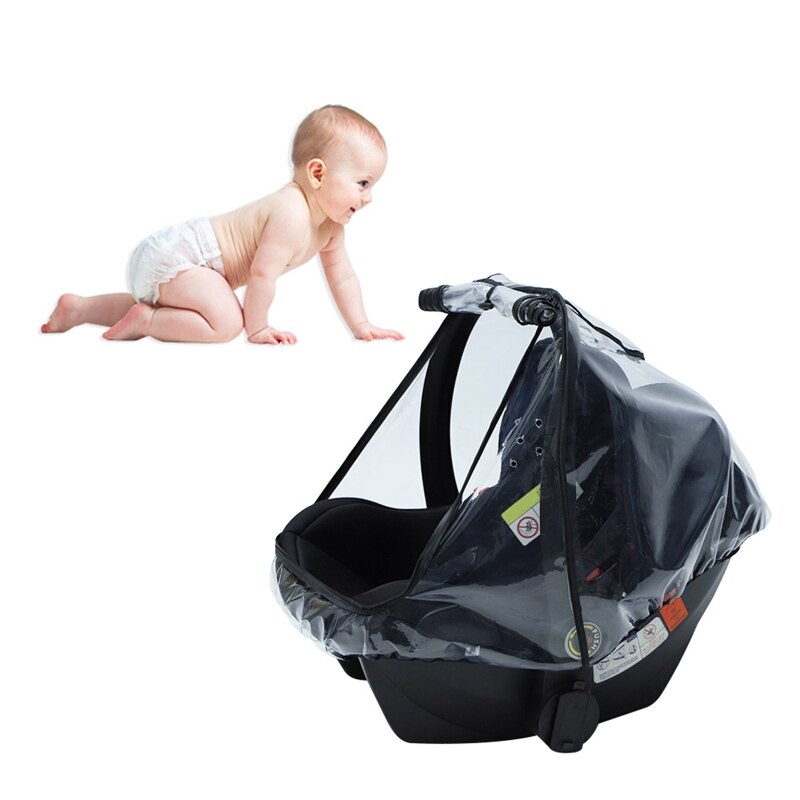 Transparent Infant Carseat Rain Cover Transparent Infant Carseat Rain Cover