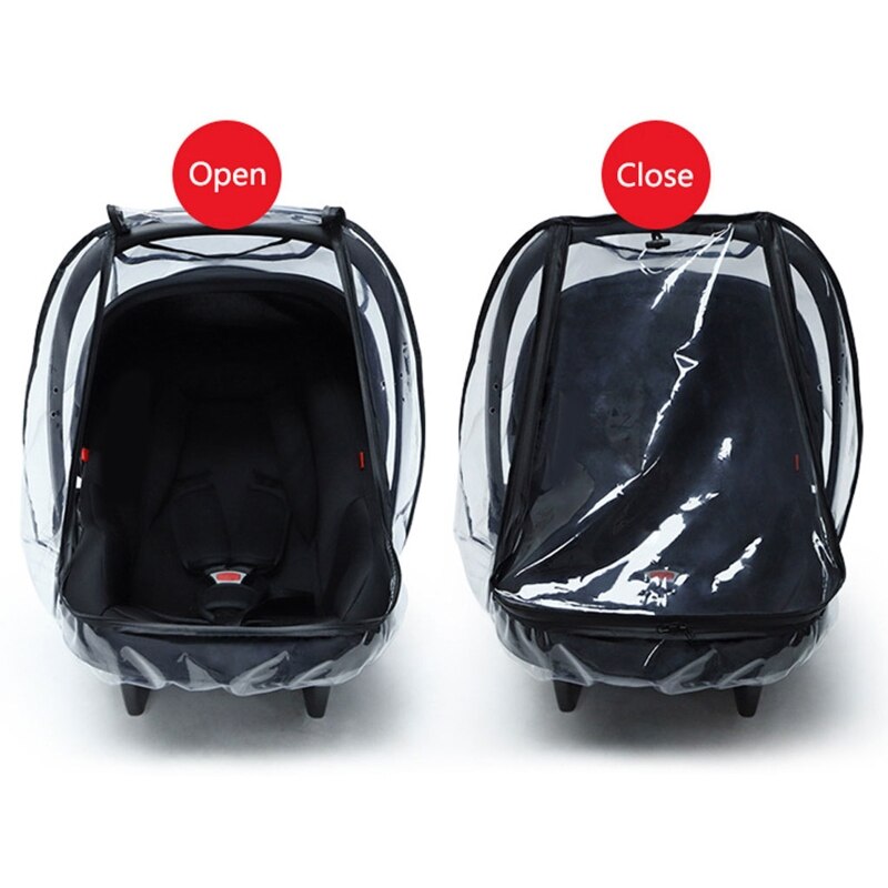 Transparent Infant Carseat Rain Cover Transparent Infant Carseat Rain Cover