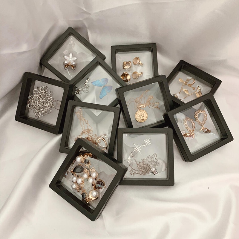 Transparent Jewelry Box Set (10pcs)