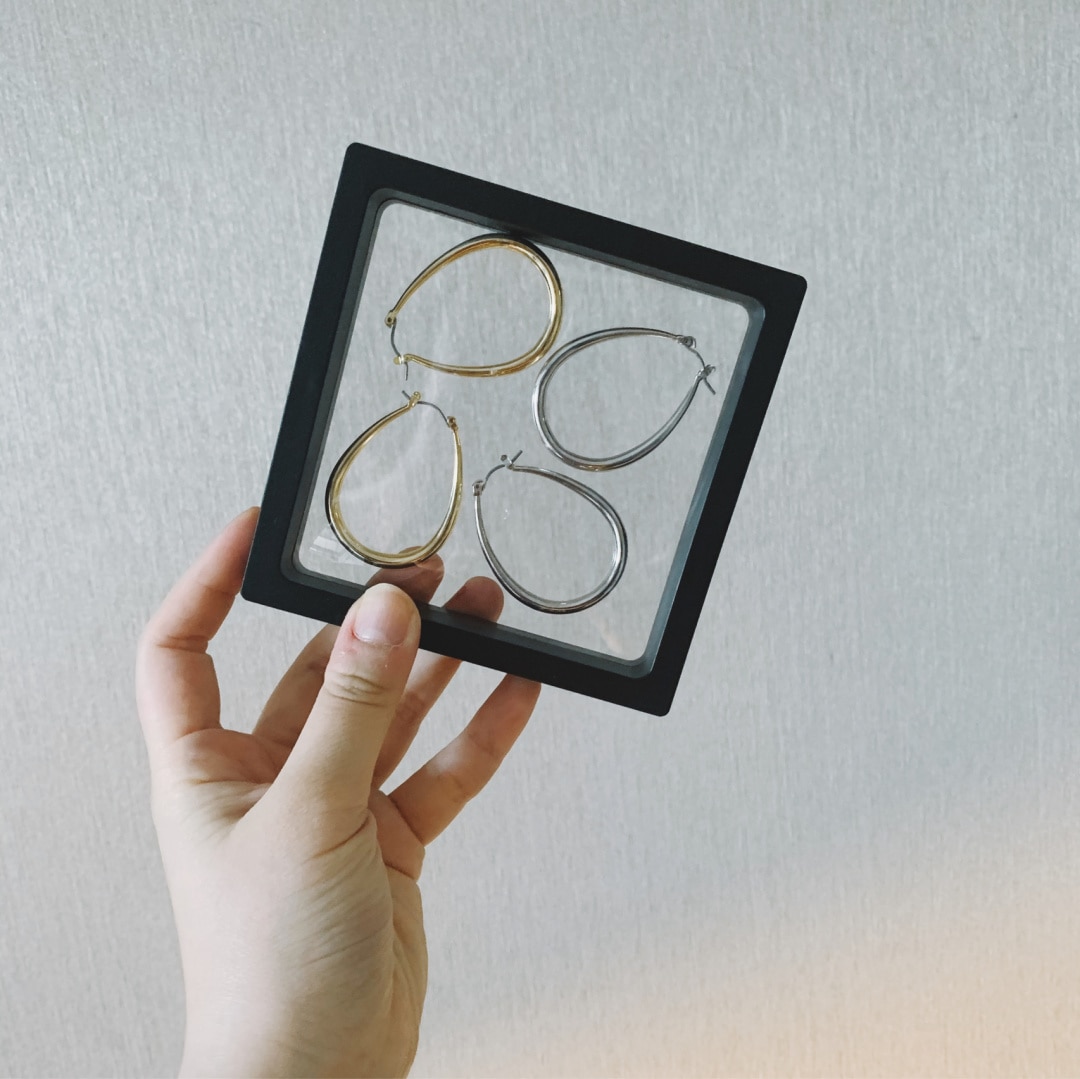 Transparent Jewelry Box Set (10pcs)