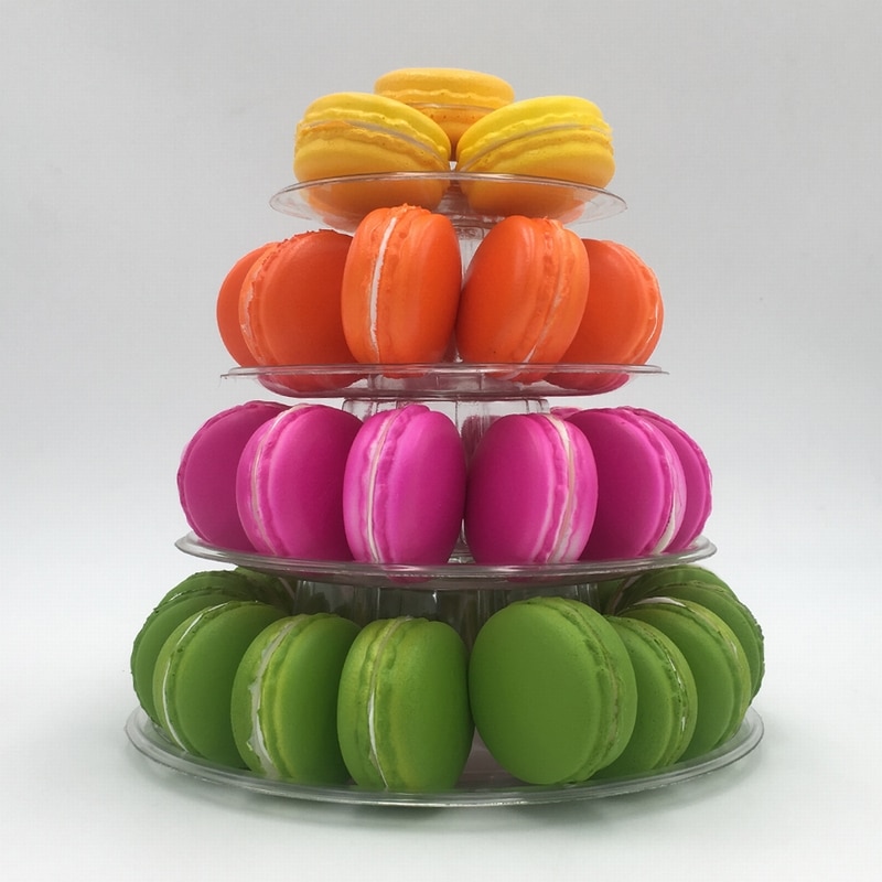 Transparent Macaron Tier Stand Transparent Macaron Tier Stand