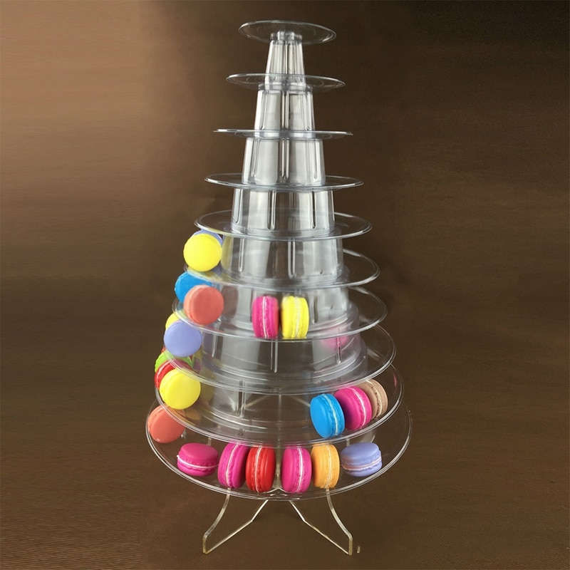 Transparent Macaron Tier Stand Transparent Macaron Tier Stand