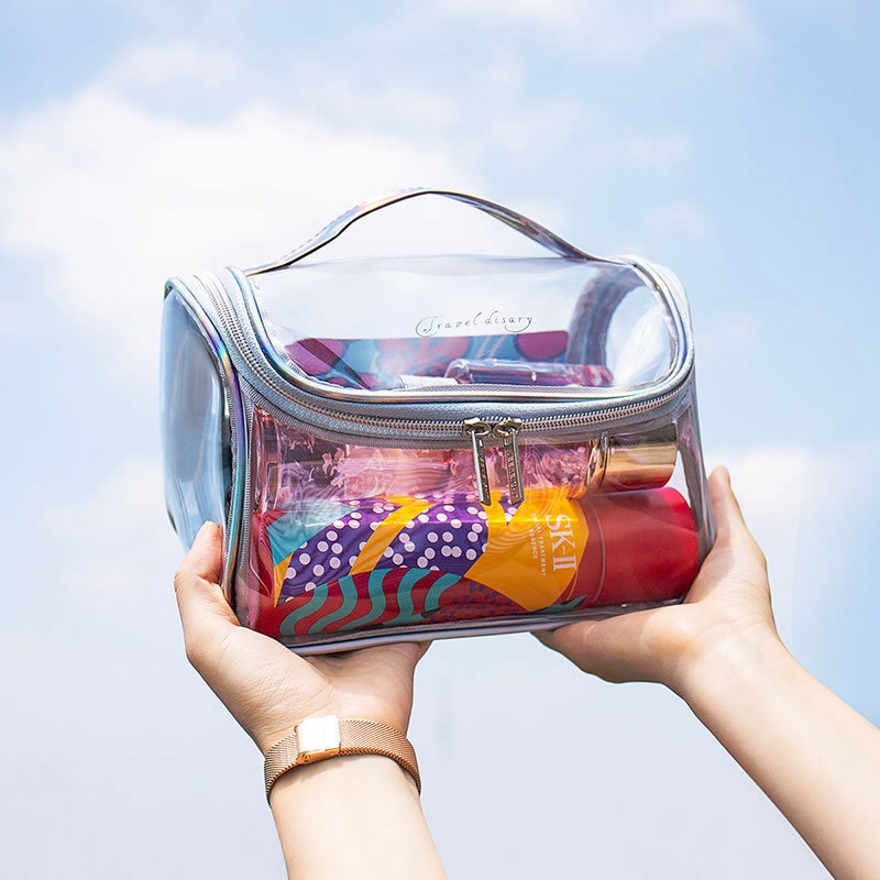 Transparent Makeup Bag Waterproof Case