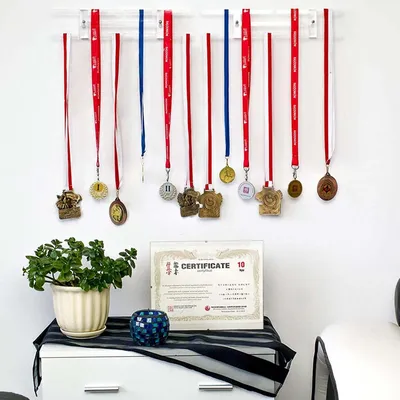 Transparent Medal Holder for Wall Transparent Medal Holder for Wall