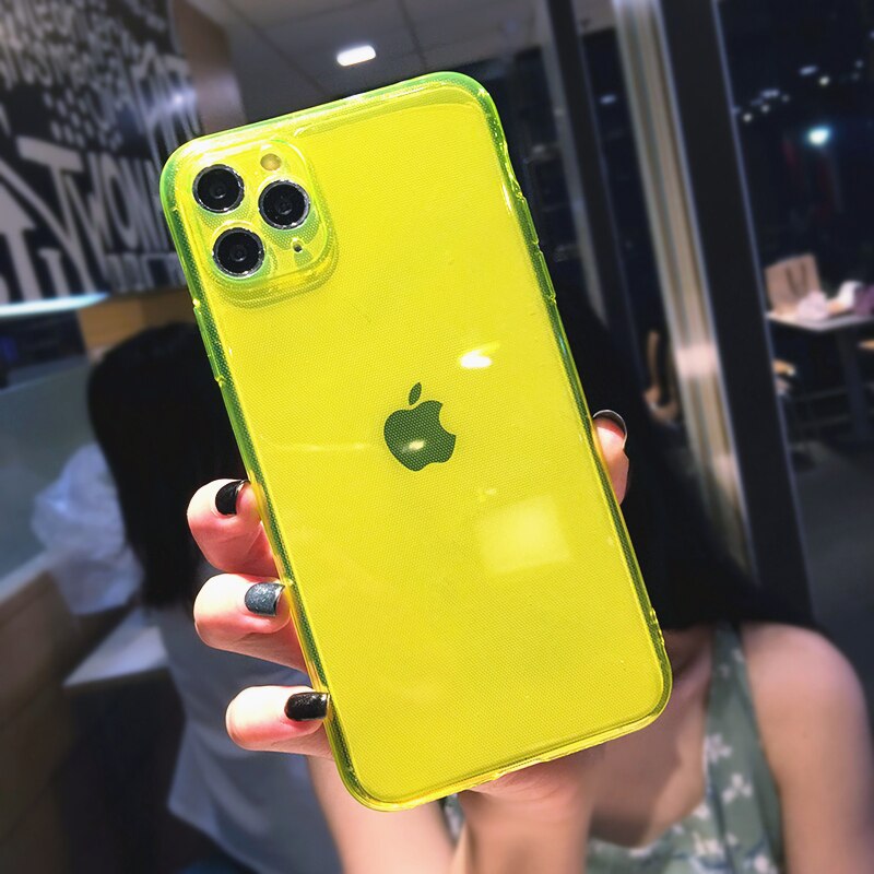 Transparent Neon iPhone Case Transparent Neon iPhone Case