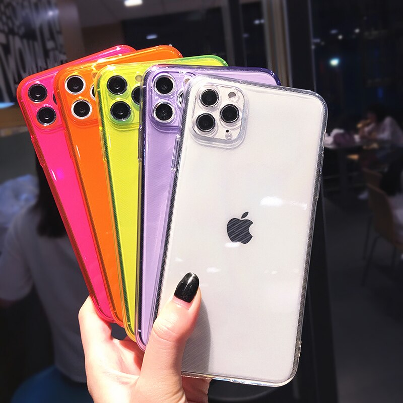 Transparent Neon iPhone Case Transparent Neon iPhone Case