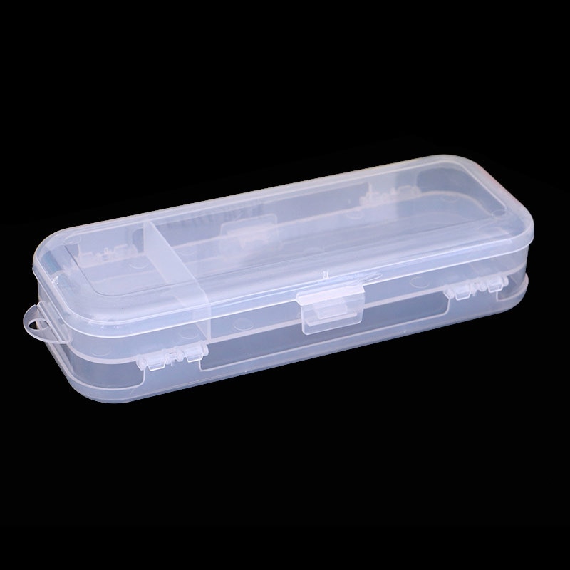 Transparent Plastic Pencil Case Box Transparent Plastic Pencil Case Box