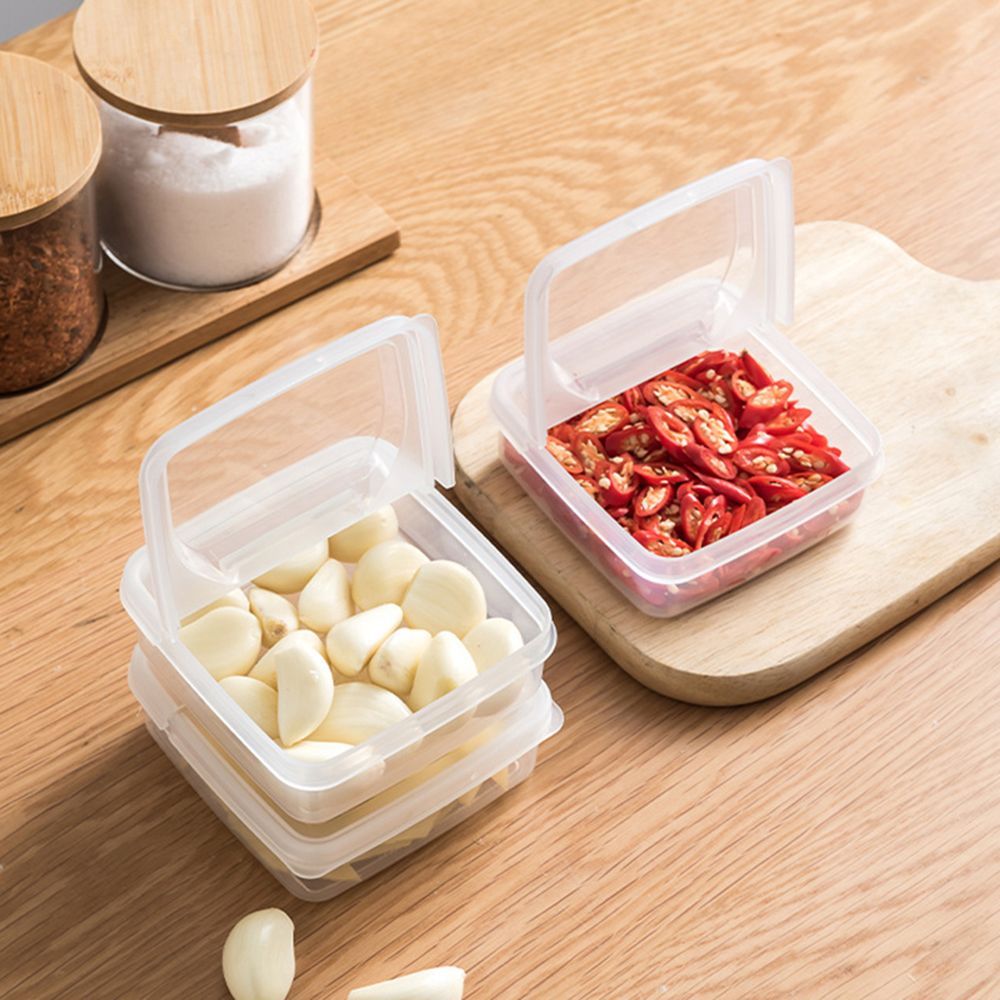 Transparent Plastic Sliced Cheese Holder Transparent Plastic Sliced Cheese Holder