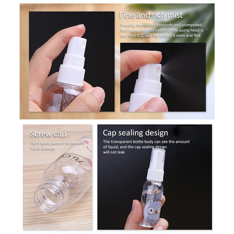 Transparent Plastic Spray Bottle Transparent Plastic Spray Bottle