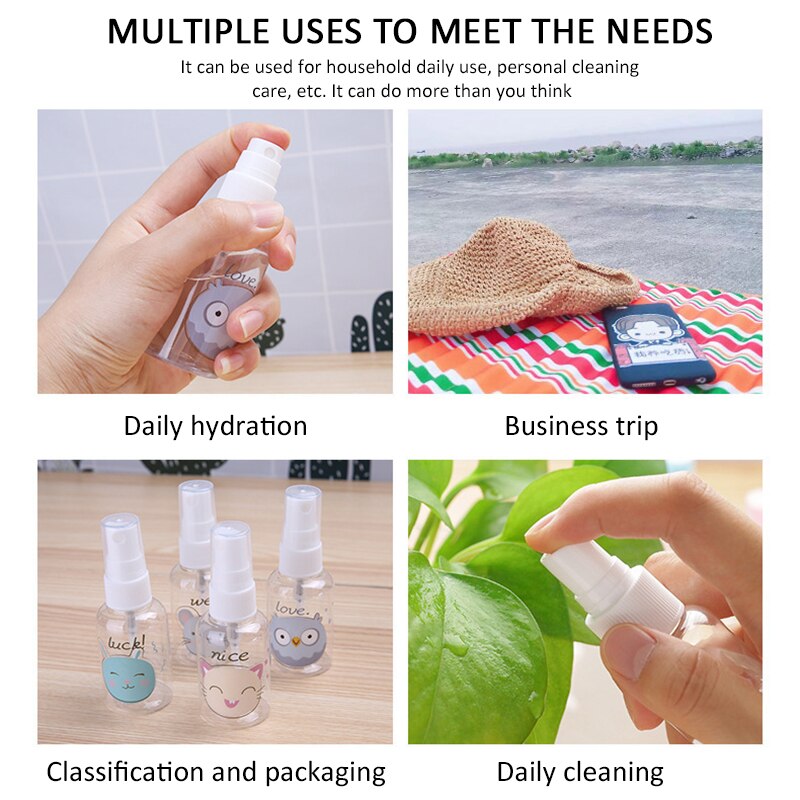 Transparent Plastic Spray Bottle Transparent Plastic Spray Bottle