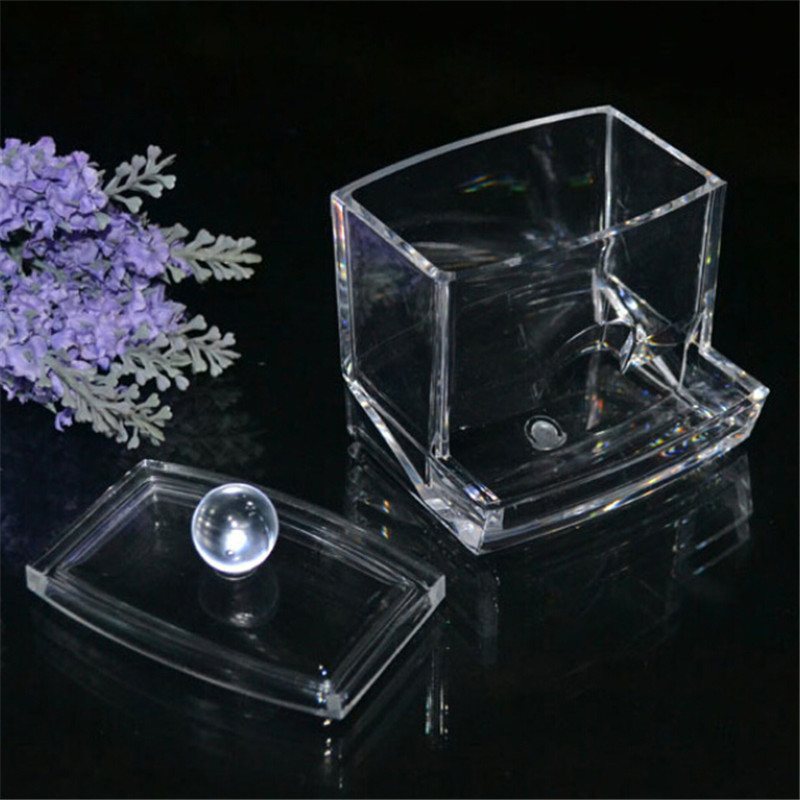 Transparent Q Tips Dispenser Transparent Q Tips Dispenser