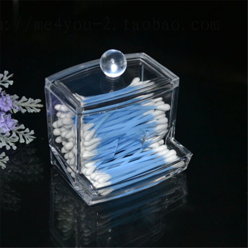 Transparent Q Tips Dispenser Transparent Q Tips Dispenser