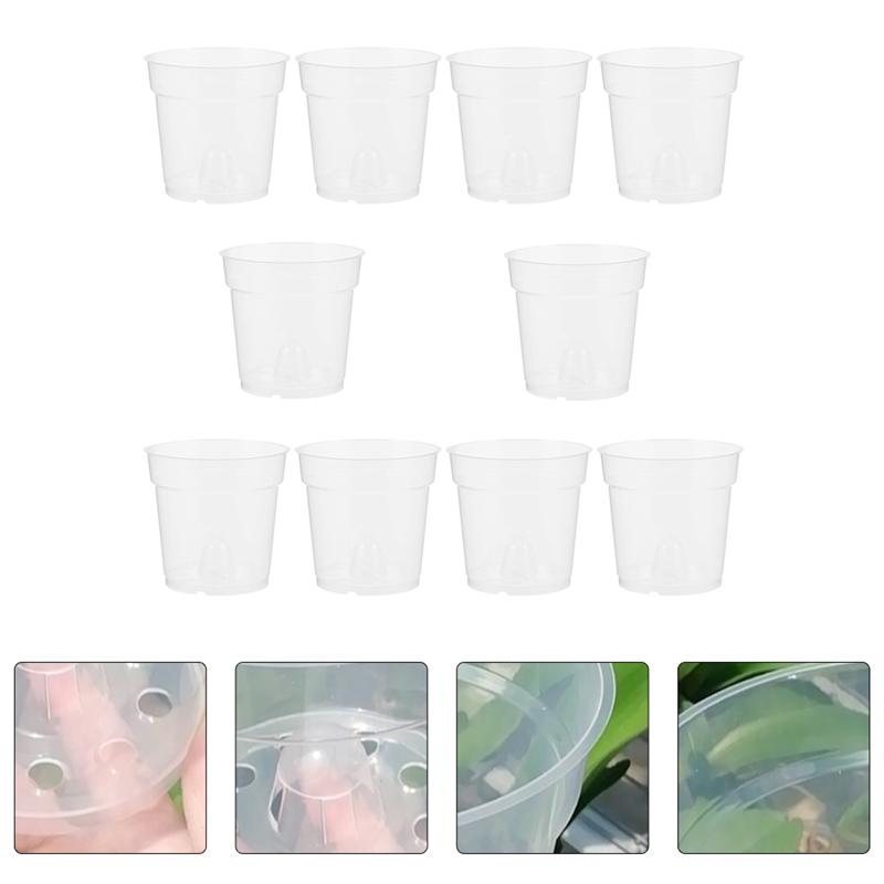 Transparent Resin Planting Cups (10pcs) Transparent Resin Planting Cups (10pcs)