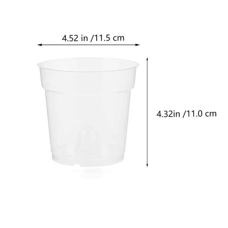 Transparent Resin Planting Cups (10pcs) Transparent Resin Planting Cups (10pcs)