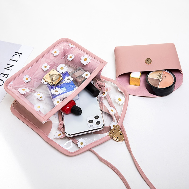 Transparent Sling Bag for Ladies