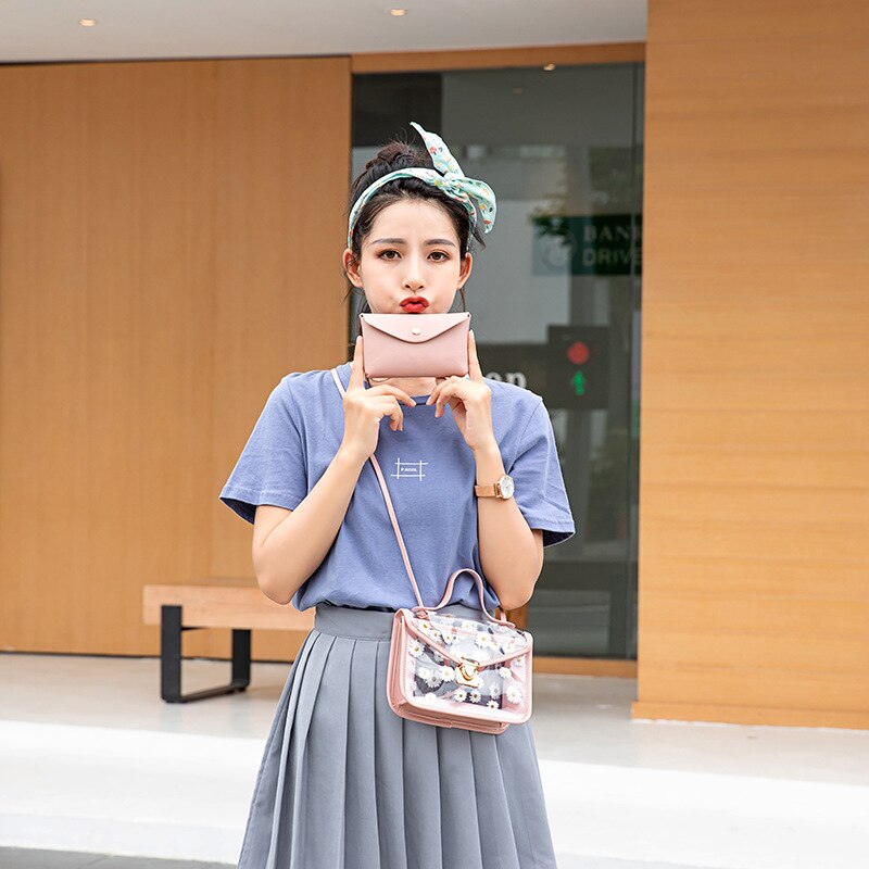 Transparent Sling Bag for Ladies