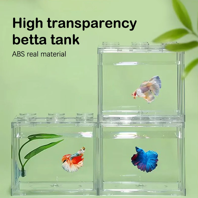 Transparent Stackable Fish Tank