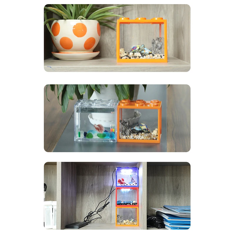 Transparent Stackable Fish Tank