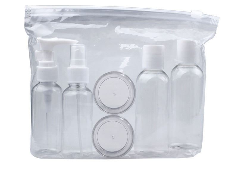 Transparent Travel Size Toiletry Bottle Set Transparent Travel Size Toiletry Bottle Set