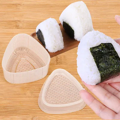 Transparent Triangle Sushi Mold Transparent Triangle Sushi Mold