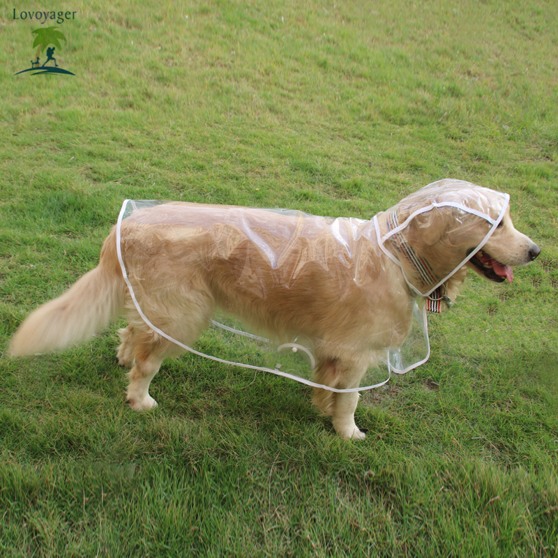 Transparent Waterproof Dog Rain Coat Transparent Waterproof Dog Rain Coat