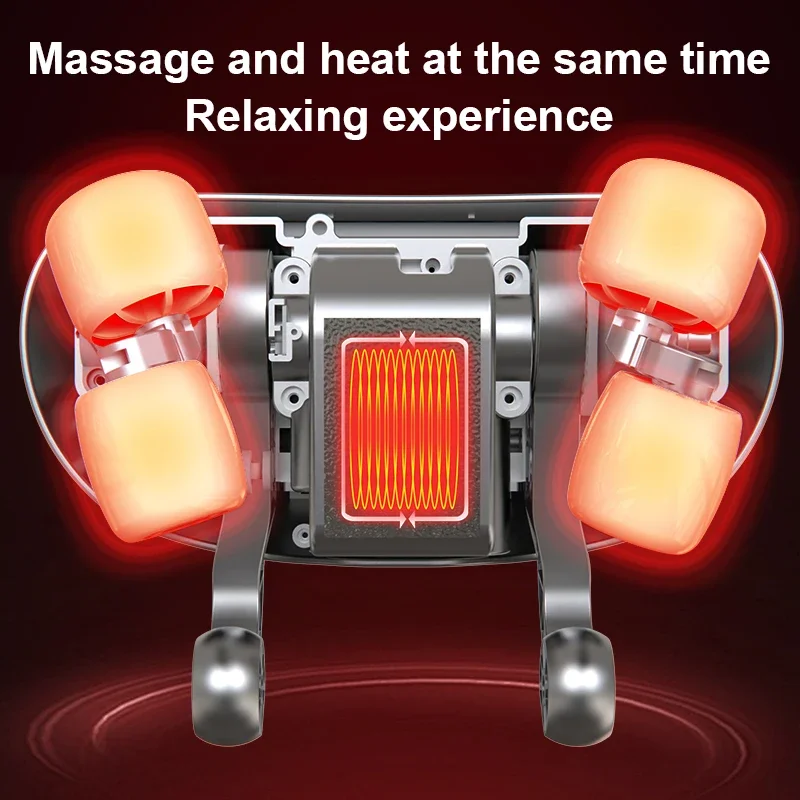 Trapezius Massage Pillow Wireless Electric Car And Home Massager Heating Waist Neck Leg Cervical Shiatsu Kneading