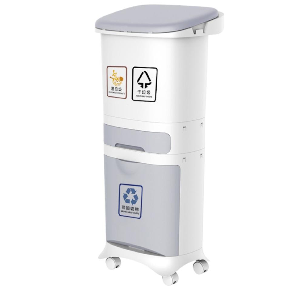Trash Can with Wheels and Lid Trash Can with Wheels and Lid