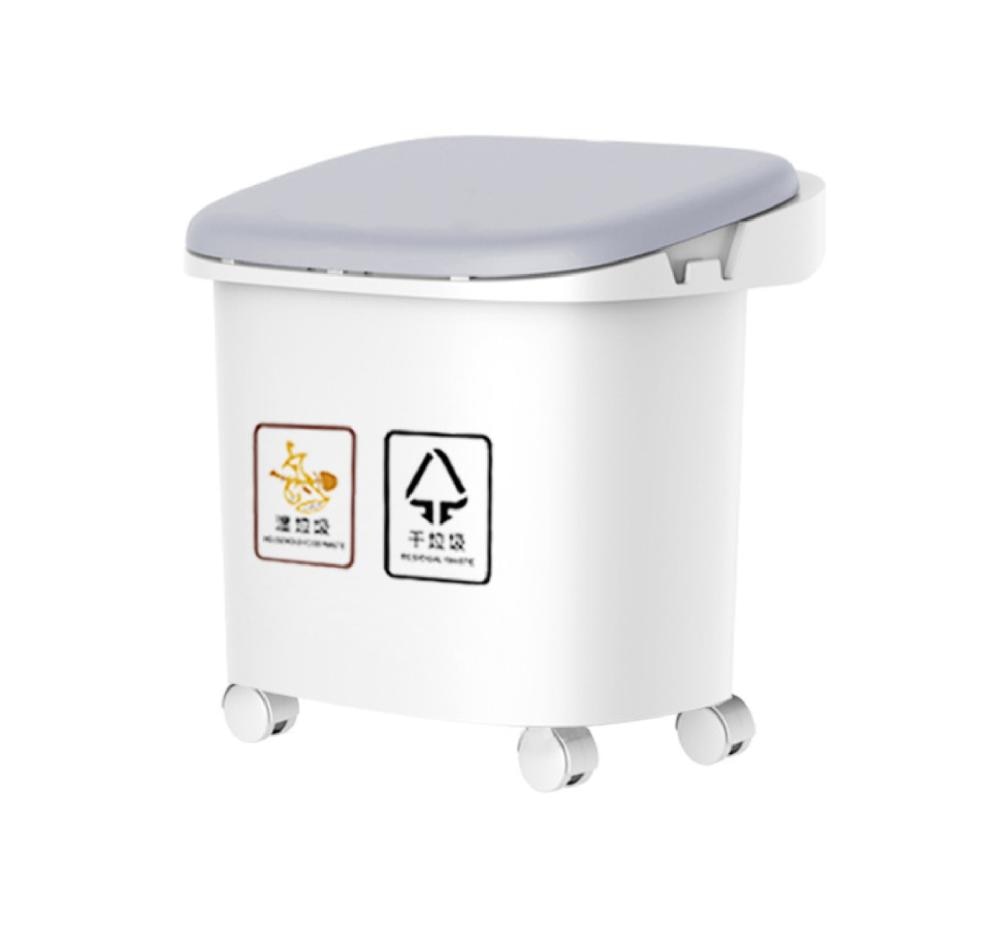 Trash Can with Wheels and Lid Trash Can with Wheels and Lid