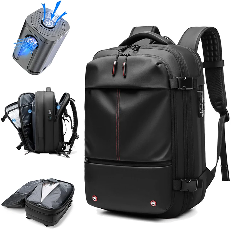 Travel 17 inch Laptop Backpack vacuum compression Backpack Business Large Capacity school Backpack expand outdoor Travel 17 inch Laptop Backpack vacuum compression Backpack Business Large Capacity school Backpack expand outdoor