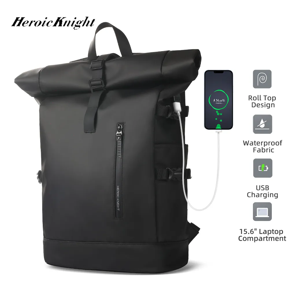 Travel Backpack Expandable 15.6 Inch Laptop Bag with USB Port Waterproof Rollup Backpack Leisure Mochilas Travel Backpack Expandable 15.6 Inch Laptop Bag with USB Port Waterproof Rollup Backpack Leisure Mochilas