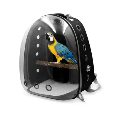 Travel Clear Parrot Backpack Carrier Travel Clear Parrot Backpack Carrier