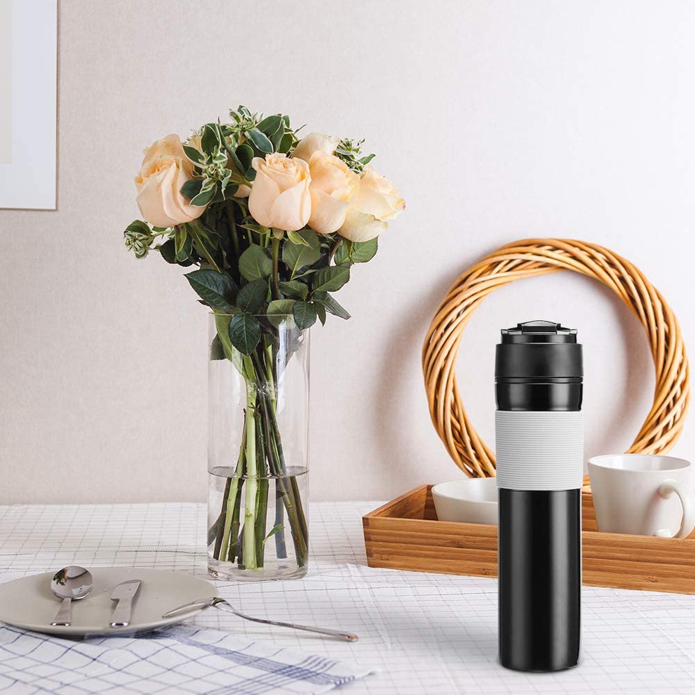 Travel Coffee Press Portable Bottle (2 pcs)