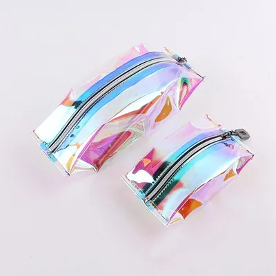 Travel Cosmetic Bag Holographic Style Travel Cosmetic Bag Holographic Style