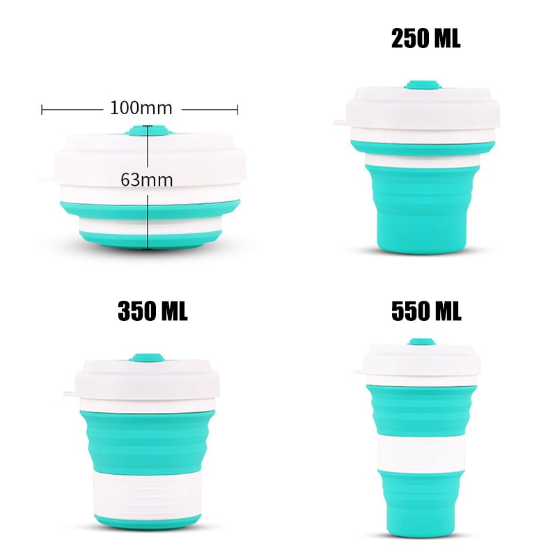Travel Cup Collapsible With Lid Travel Cup Collapsible With Lid