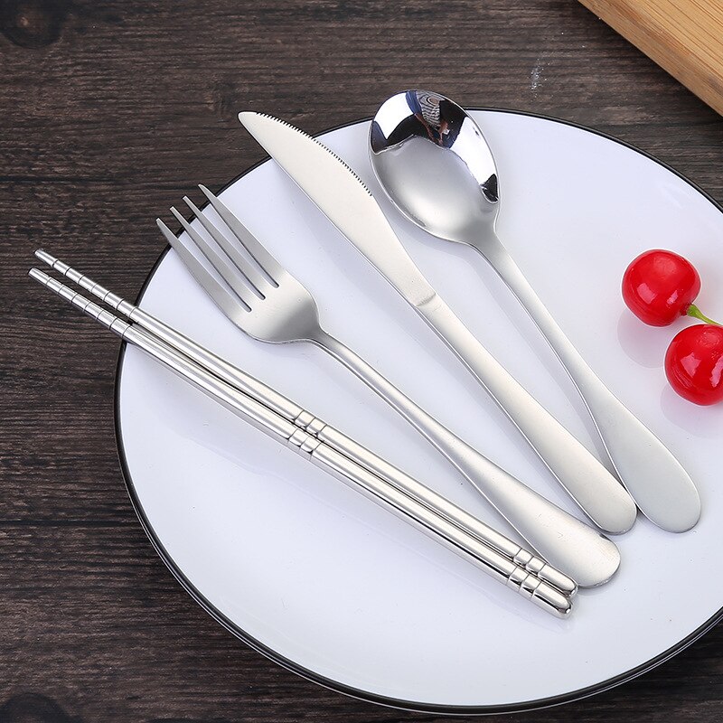 Travel Cutlery Set Portable Tableware Travel Cutlery Set Portable Tableware