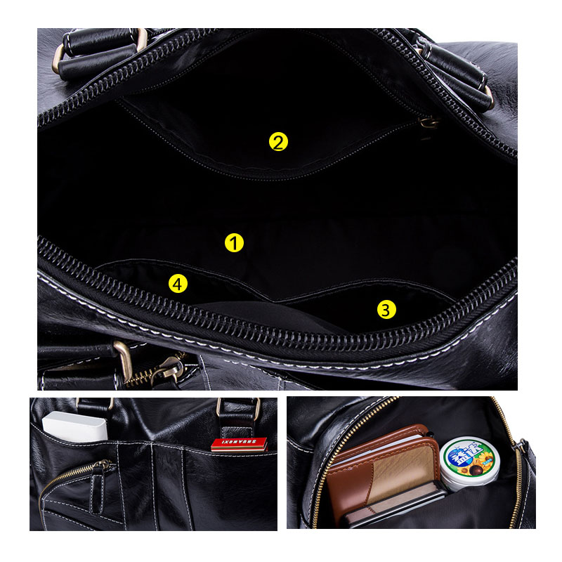 Travel Duffel Bag Leather Handbag Travel Duffel Bag Leather Handbag