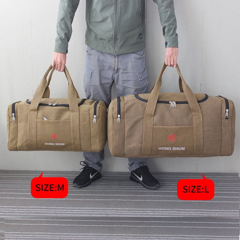 Travel Duffle Bag for Men with Zipper Closure Travel Duffle Bag for Men with Zipper Closure