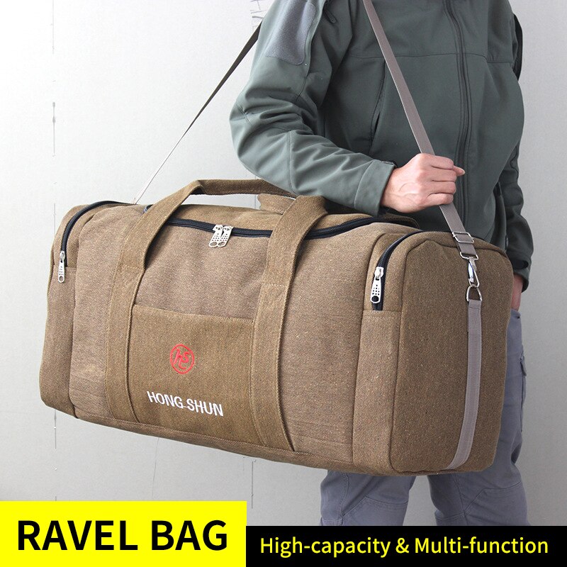 Travel Duffle Bag for Men with Zipper Closure Travel Duffle Bag for Men with Zipper Closure