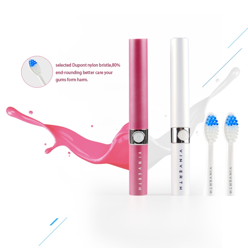 Travel Electric Toothbrush Nylon Bristles Travel Electric Toothbrush Nylon Bristles
