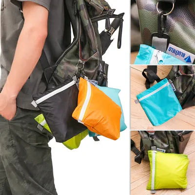 Travel-Friendly Waterproof Zipper Bag Travel-Friendly Waterproof Zipper Bag