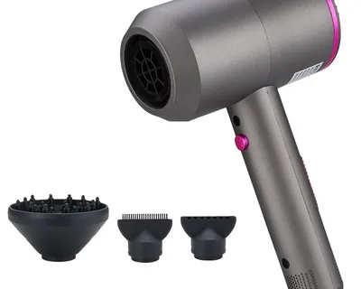 Travel Hair Dryer 3-In-1 Hot Air Brush Travel Hair Dryer 3-In-1 Hot Air Brush