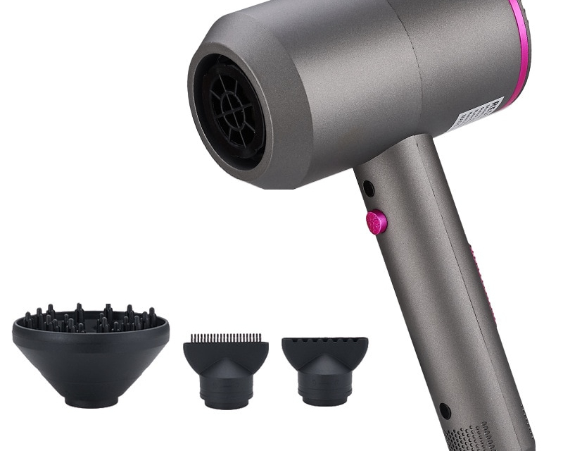 Travel Hair Dryer 3-In-1 Hot Air Brush Travel Hair Dryer 3-In-1 Hot Air Brush
