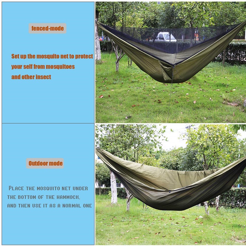 Travel Hammock with Mosquito Net Set Travel Hammock with Mosquito Net Set