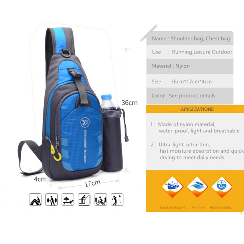 Travel Hiking Shoulder Bag Chest Backpack Sports Outdoor Computer Phone Bag Climbing Fitness Trekking Fishing Bag Travel Hiking Shoulder Bag Chest Backpack Sports Outdoor Computer Phone Bag Climbing Fitness Trekking Fishing Bag