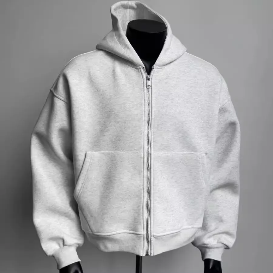 Travel Hoodie Jacket with Built-In Backpack – Casual Zip-Up 3D Backpack Hoodie, Wear-Resistant Polyester Outerwear for