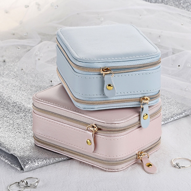 Travel Jewelry Organizer Portable Container Travel Jewelry Organizer Portable Container